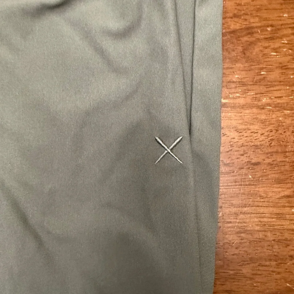 Cuts AO Jogger Pants Mens‎ XL Sage Green Grey Tapered Performance Chino Trousers